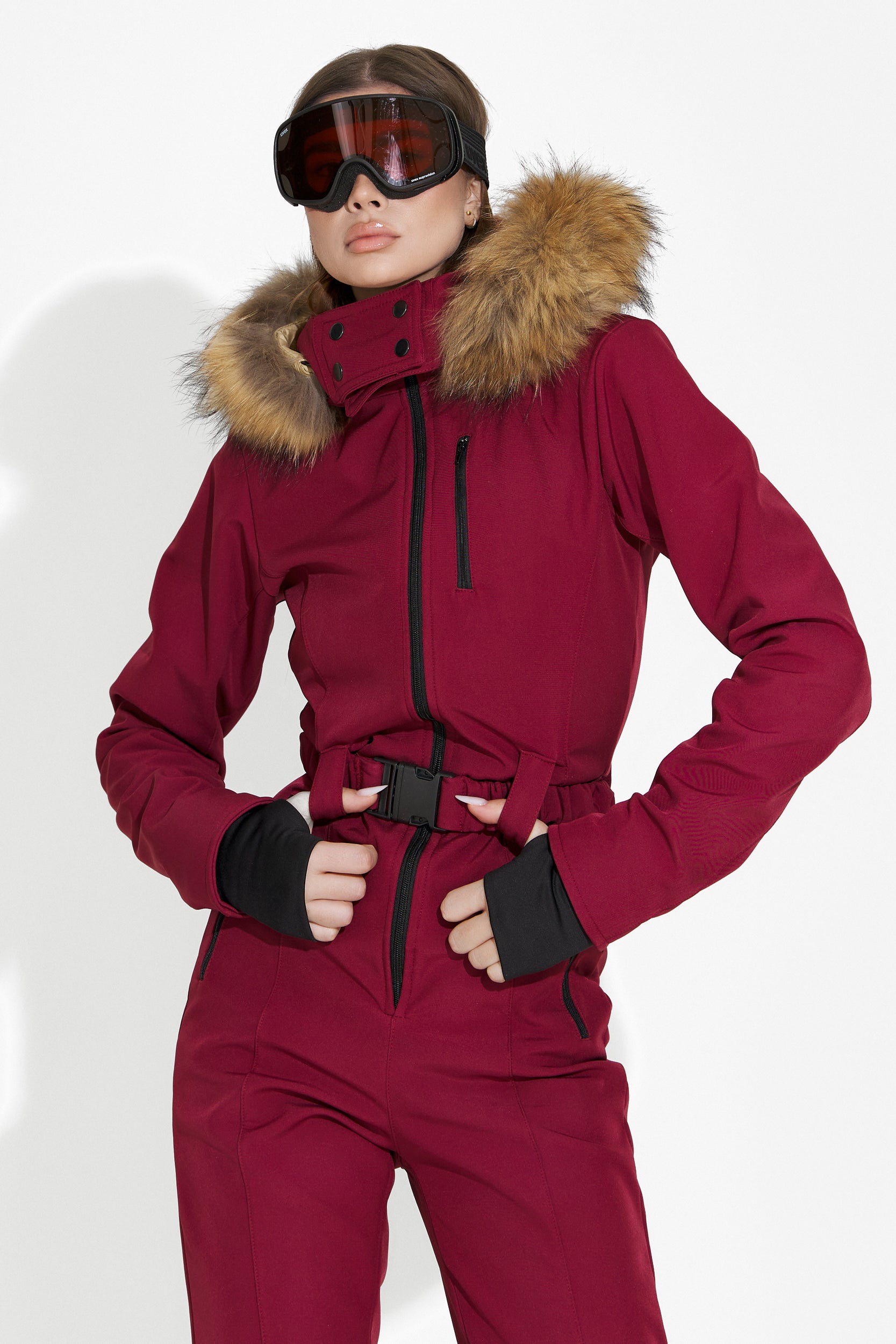 Salopeta ski casual burgundy Sydona Bogas