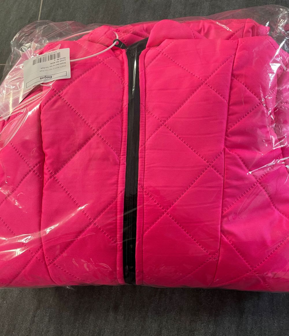 Yvels Bogas neon pink casual ski jumpsuit