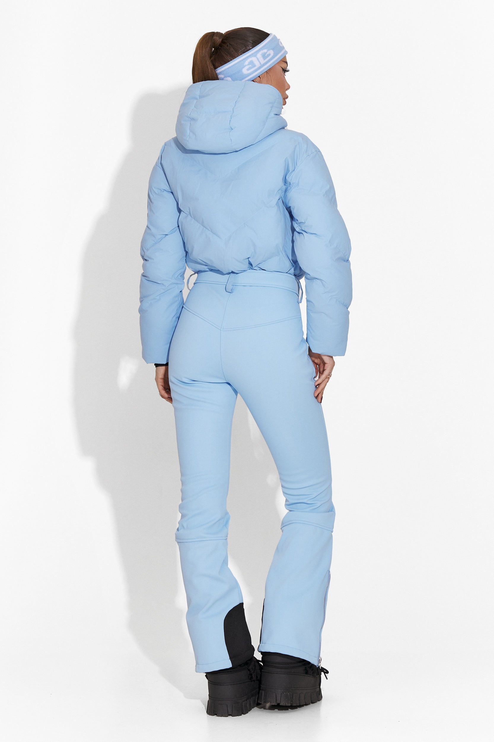 Women's blue ski jumpsuit Vibranty Bogas