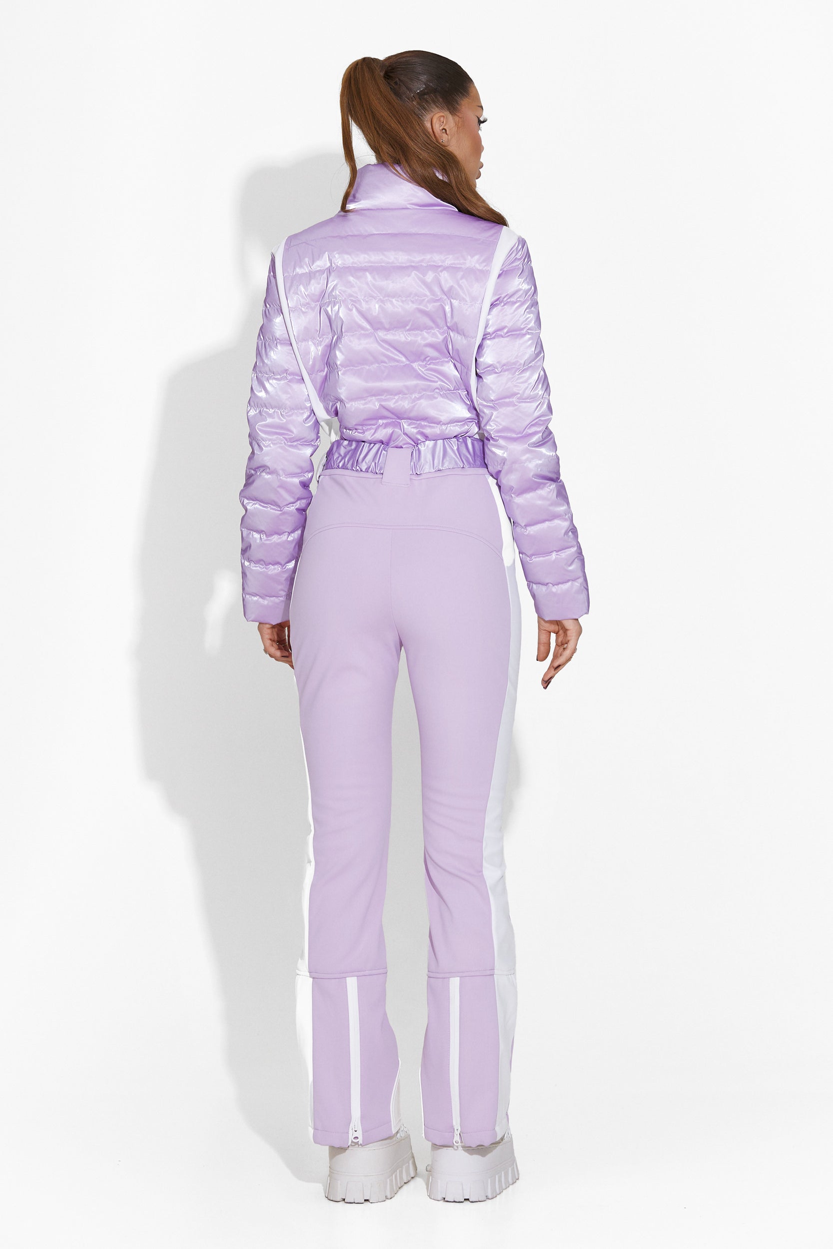 Women's purple ski jumpsuit Emberlin Bogas