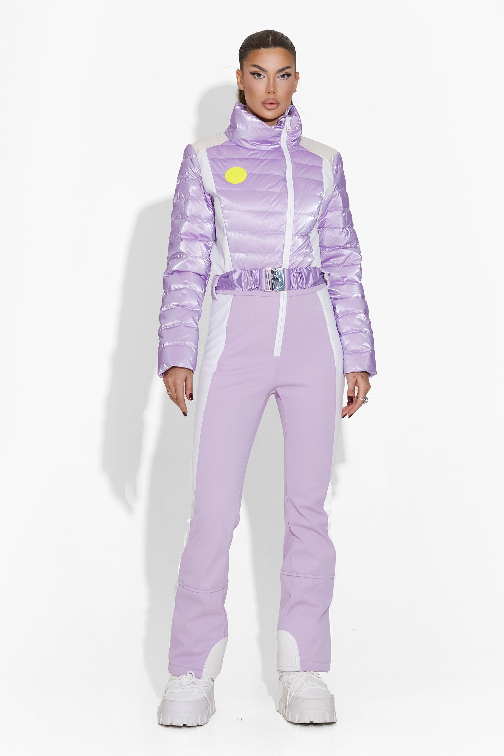 Women's purple ski jumpsuit Emberlin Bogas